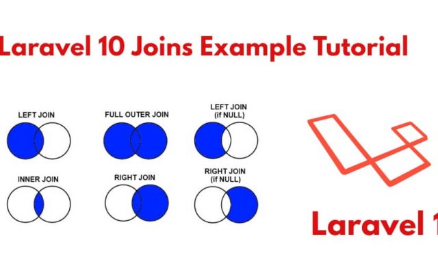 Laravel 10 Joins Tutorial with Examples