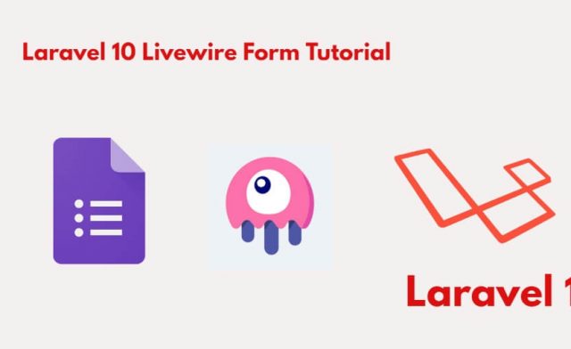 Laravel 10 Liveware Form Submit Example Tutorial