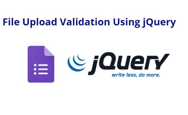 File Upload Validation Using jQuery