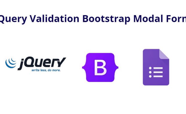 jQuery Validation Bootstrap Modal Form