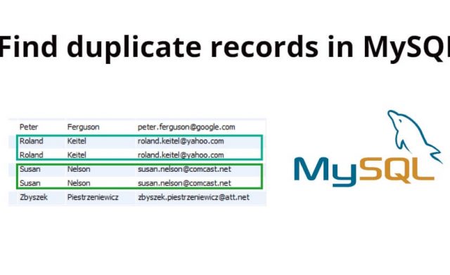 How To Find Duplicate Values in MySQL