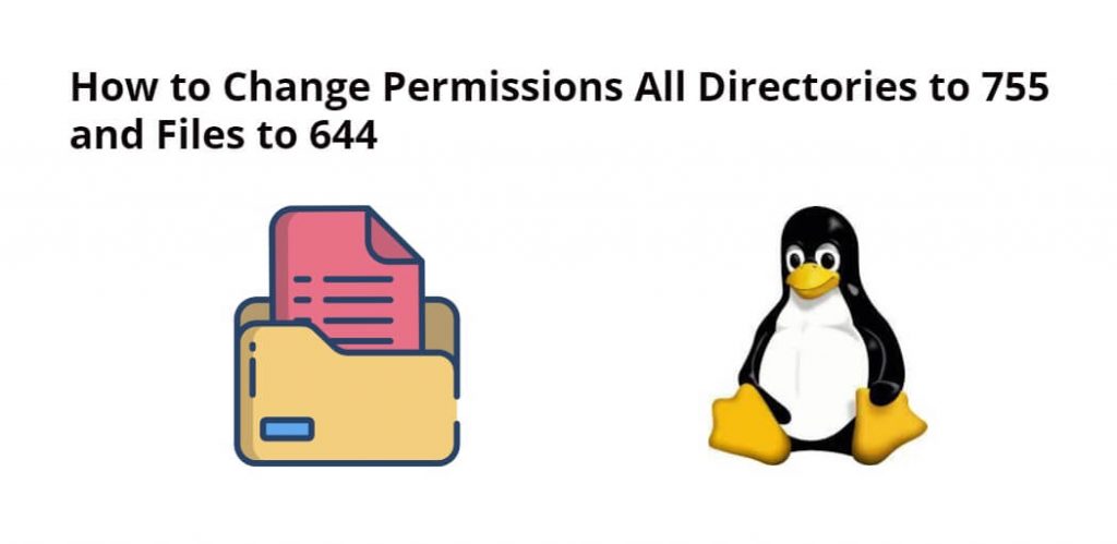 How to Change Permissions All Directories to 755 and Files to 644 Linux Ubuntu