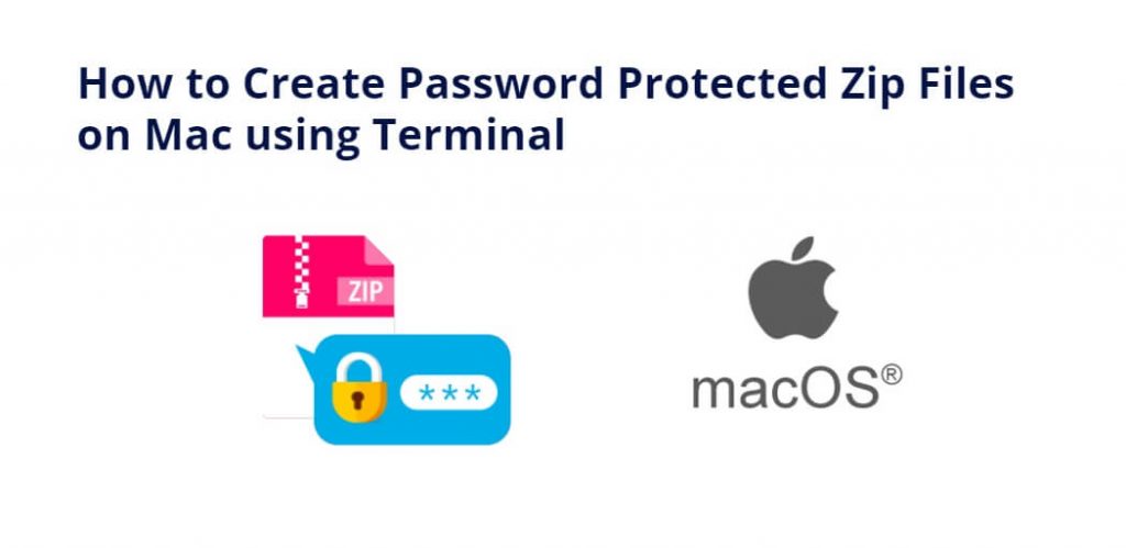 Create Password Protected Zip Files on Mac