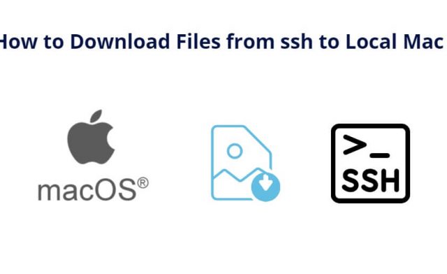 How to Download Files from ssh to Local Mac