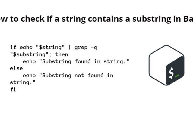 How to check if a string contains a substring in Bash