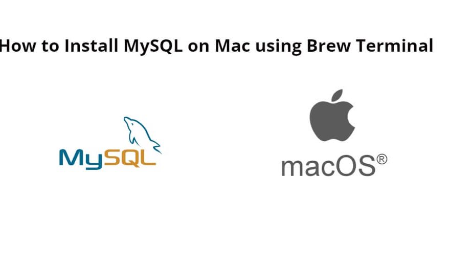 Install MySQL on Mac Brew