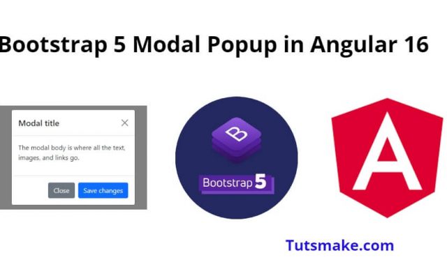 Bootstrap 5 Modal Popup in Angular 16