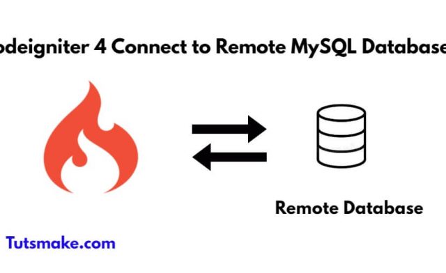 Codeigniter 4 Connect to Remote MySQL Database