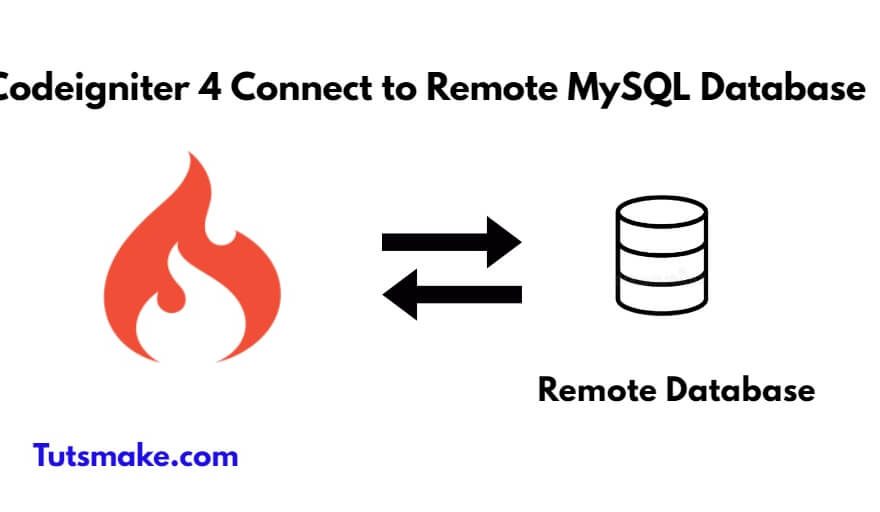 Codeigniter 4 Connect to Remote MySQL Database
