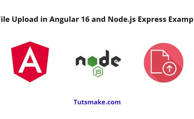Angular 16 Node.js Express File Upload Example Tutorial