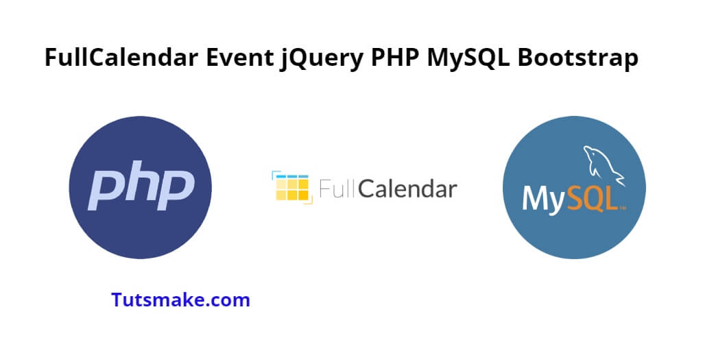 fullcalendar php mysql bootstrap