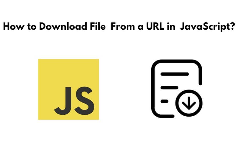 Download File from URL and Save in JavaScript