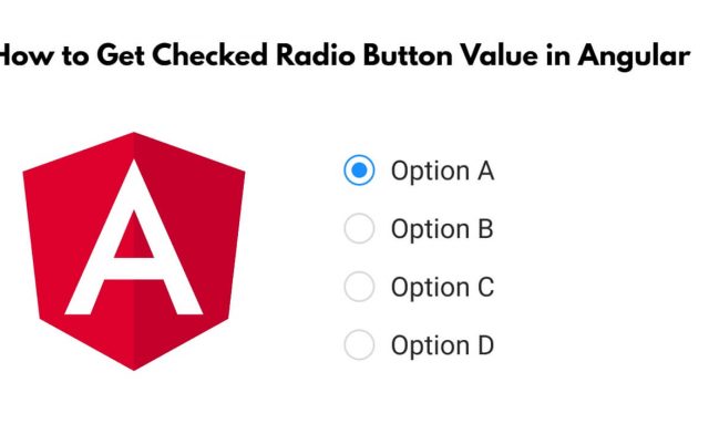 How to Get Selected Radio Button Value in Angular 17,16