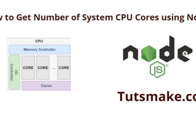 Node Js Get Number of System CPU Cores Example