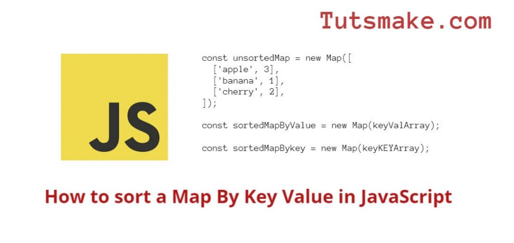 JavaScript sort a Map By Key Value Example
