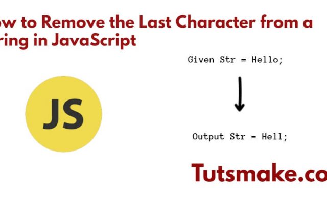 Remove the Last Character from a String in JavaScript