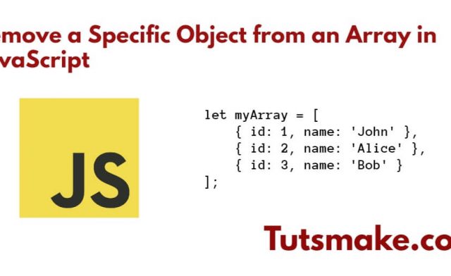 Remove a Specific Object from an Array in JavaScript
