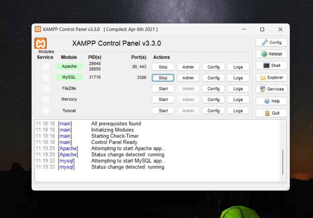 How to Change Apache Port in Xampp