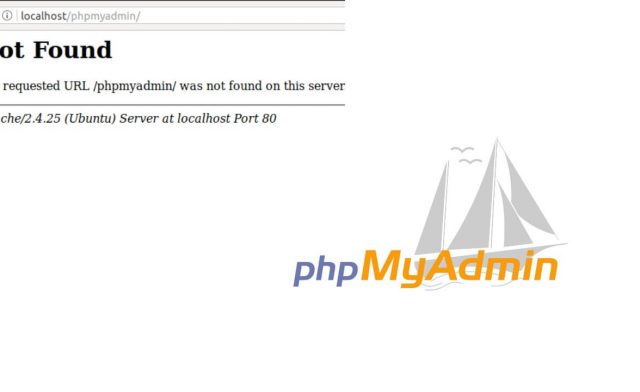 The Requested URL /phpmyadmin was Not Found on this Server